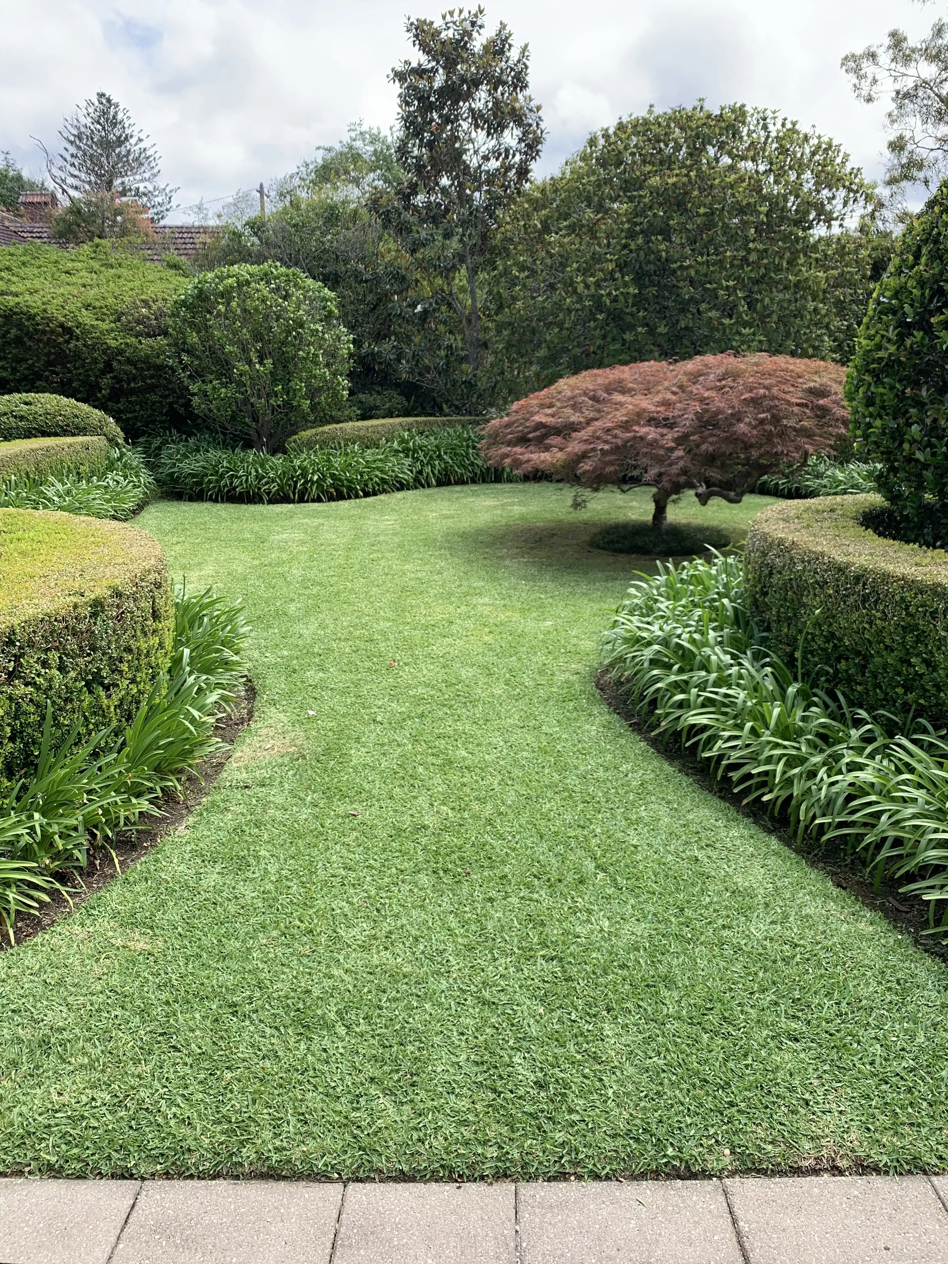 Garden maintenance work